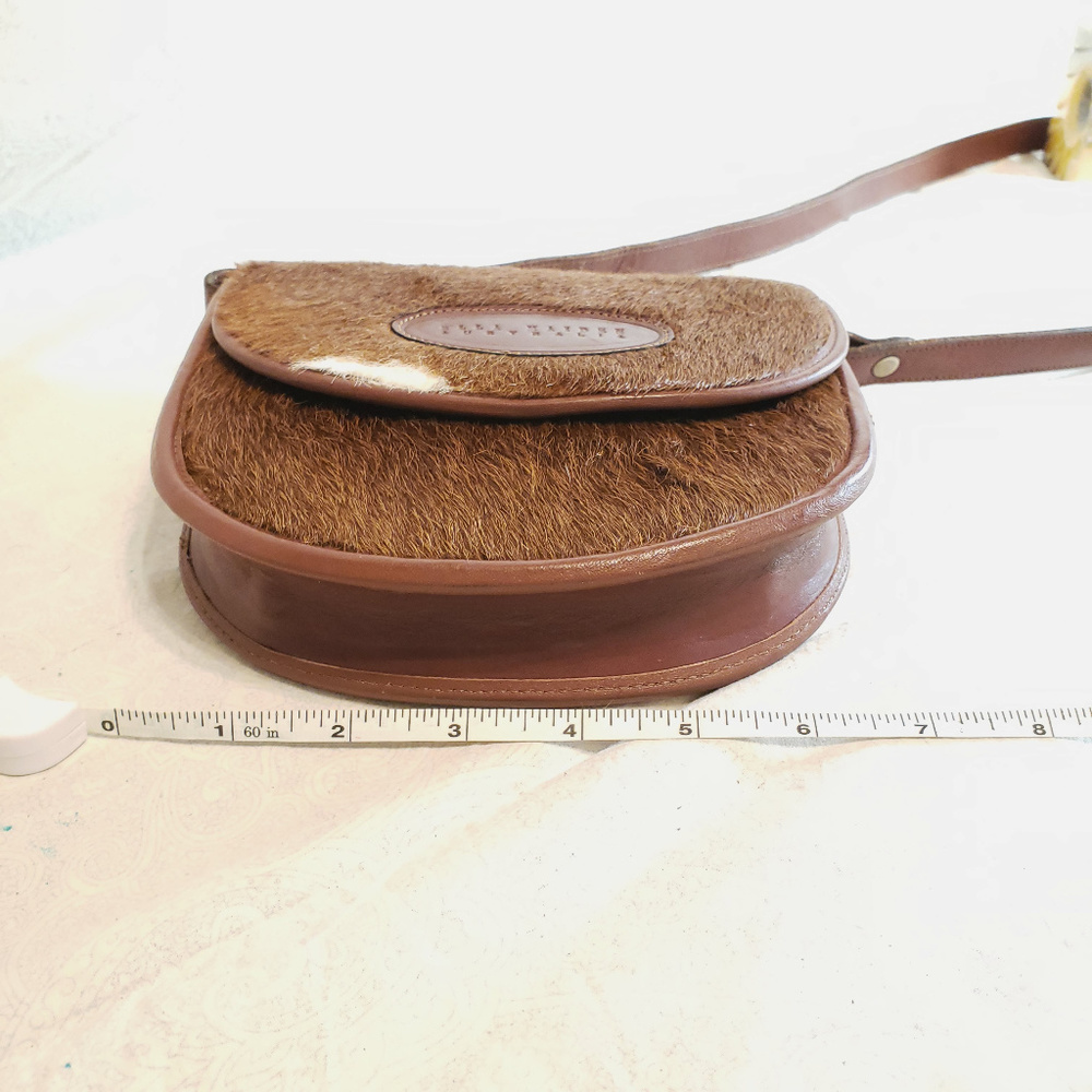 Ella Maiden Australia Leather Haircalf Crossbody - Picture 4 of 8
